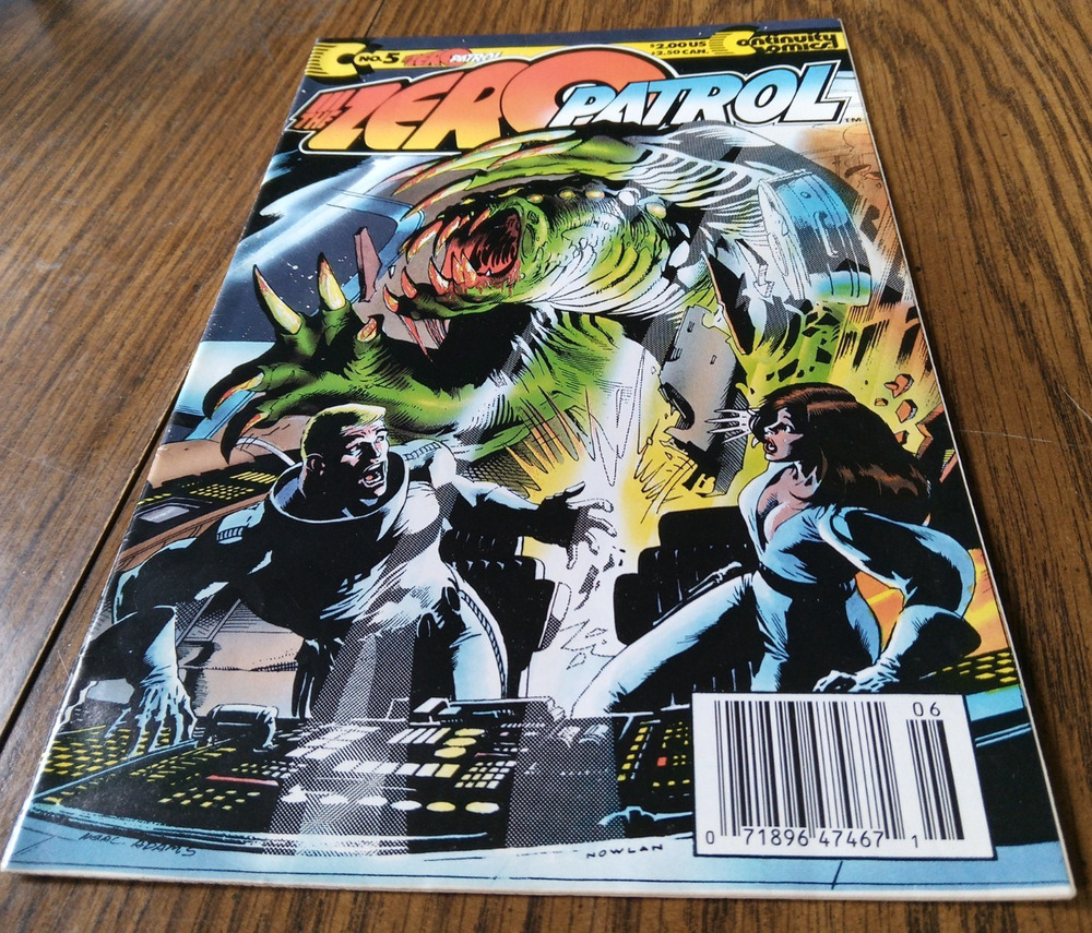 The Zero Patrol #5 May 1989 Continuity Comics
